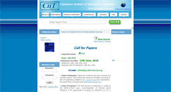 Desktop Screenshot of ciitresearch.org