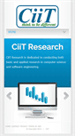 Mobile Screenshot of ciitresearch.com